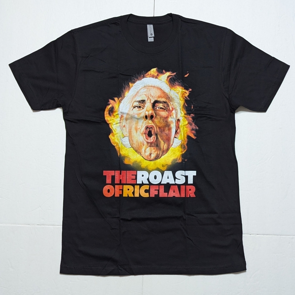 The Roast of Ric Flair t shirt. Men's large. Starrcast. Never worn. WWE AEW WCW